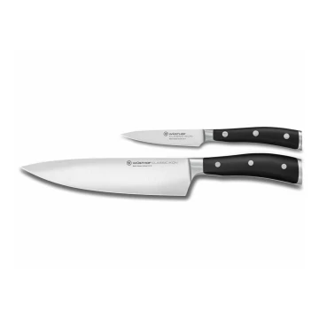 Wüsthof - Set kuhinjskih noževa CLASSIC IKON 2 kom crna