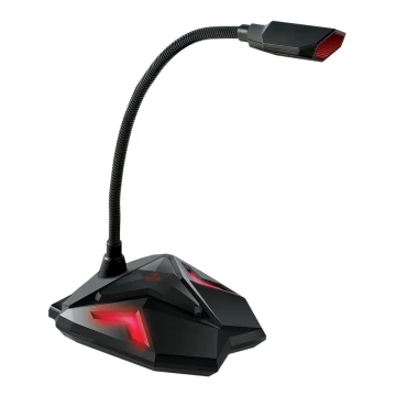 Yenkee - LED Gaming USB mikrofon 5V crna/crvena