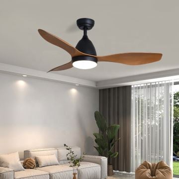 ZEVENTI - LED Stropni ventilator MURO LED/18W/230V Wi-Fi Tuya + daljinski upravljač