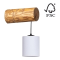 Zidna lampa FORESTA 1xE27/25W/230V bor – FSC certificirano