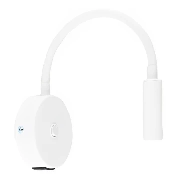 Zidna lampa s USB portom LAGOS 1xG9/6W/5V bijela