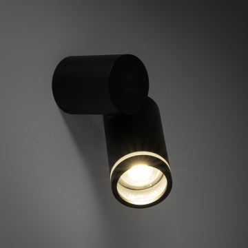 Zidna reflektorska svjetiljka JET SET 1xGU10/10W/230V crna