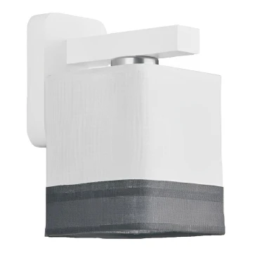 Zidna svjetiljka IBIS 1xE27/60W/230V bijela
