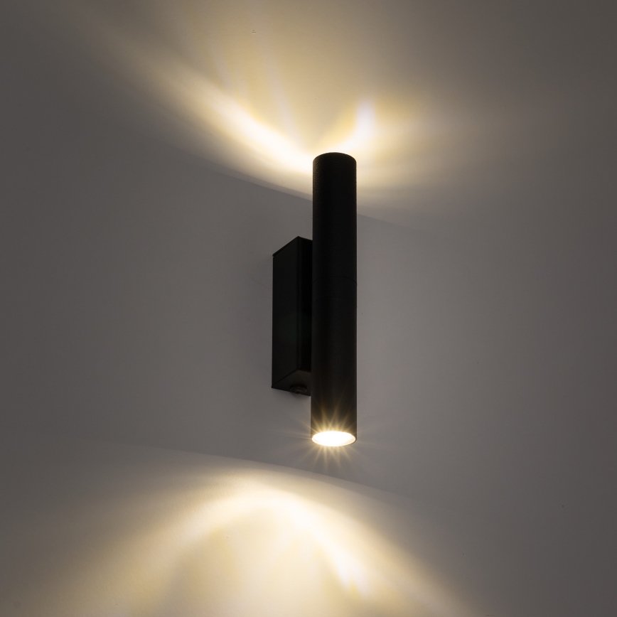 Zidna svjetiljka LAGOS 2xG9/8W/230V crna