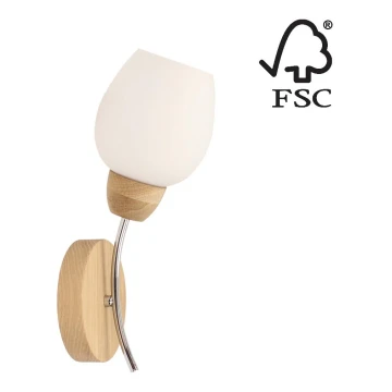 Zidna svjetiljka PARMA 1xE27/60W/230V – FSC certificirano