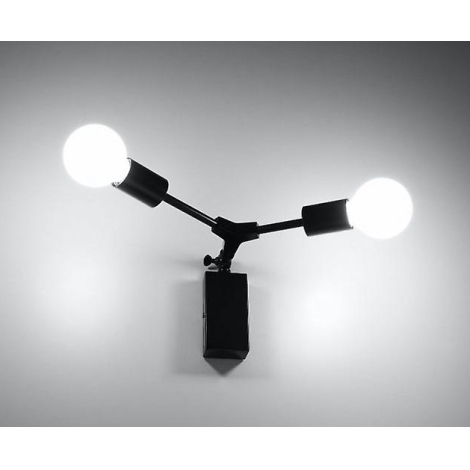 Zidna svjetiljka PLATO 2xE27/60W/230V