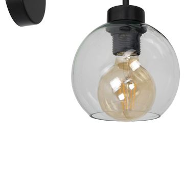 Zidna svjetiljka SOFIA 1xE27/60W/230V prozirna