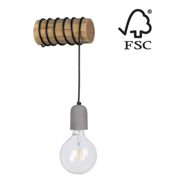 Zidna svjetiljka TRABO 1xE27/25W/230V – FSC certificirano