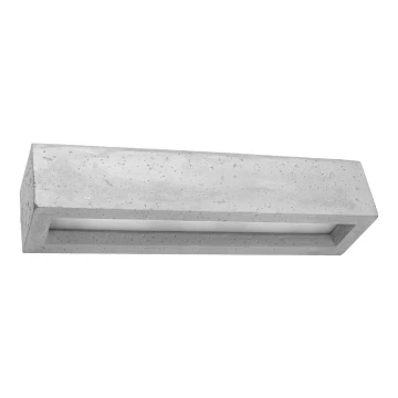 Zidna svjetiljka VEGA 2xE27/60W/230V 50 cm beton
