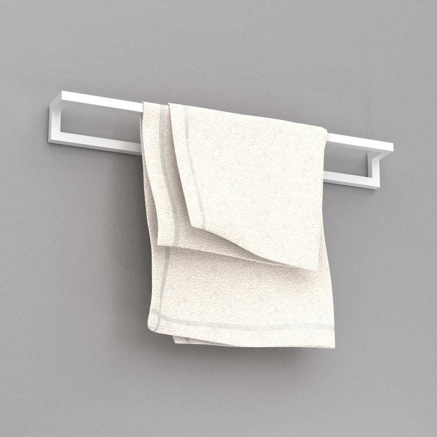 Zidni držač za ručnike 7x60 cm bijela