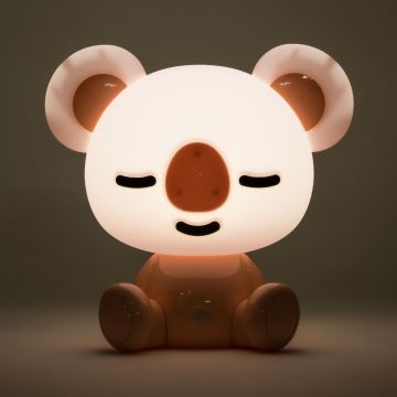 Zuma Line - LED Prigušiva dječja dodirna stolna lampa LED/3W/230V koala ružičasta