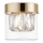 Zuma Line - Kristalna stropna svjetiljka 1xG9/28W/230V zlatna
