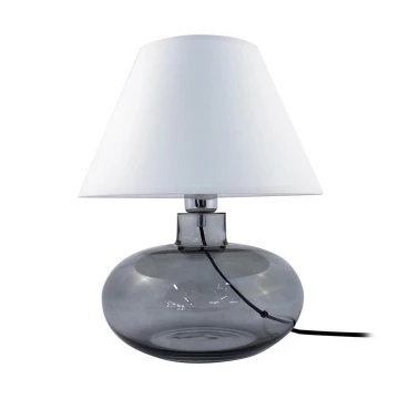 Zuma Line - Stolna lampa 1xE27/40W/230V bijela/crna